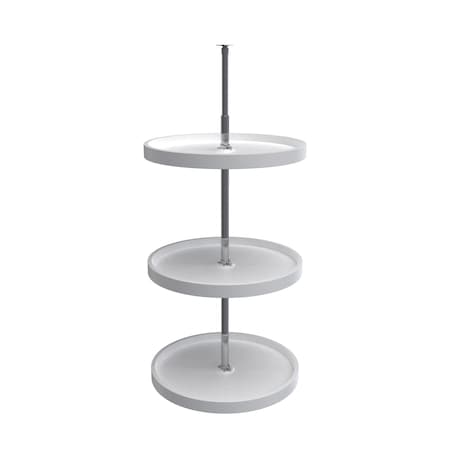 Rev-A-Shelf Polypropylene, White, 20 in W, 38 in H, 20 in D, 20 in L, White 6013-20-11-526